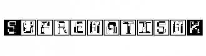 SuprematismK  font caratteri gratis