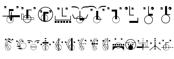 SuprematismOne Fonte OUTROS PERSONAGENS