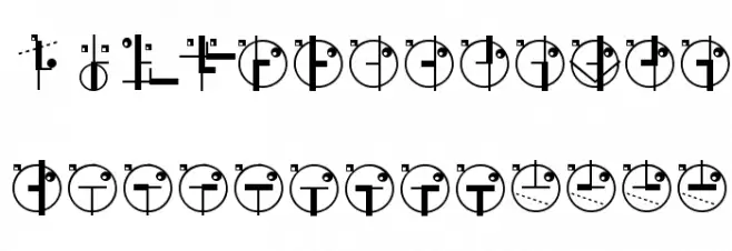 SuprematismOne Fonte MAIÚSCULAS