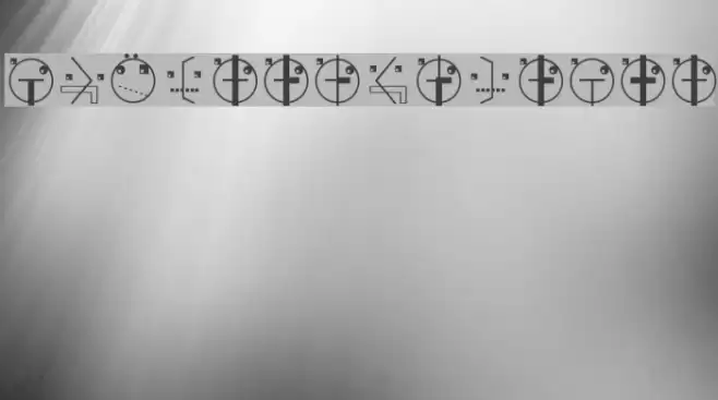 SuprematismOne Font examples