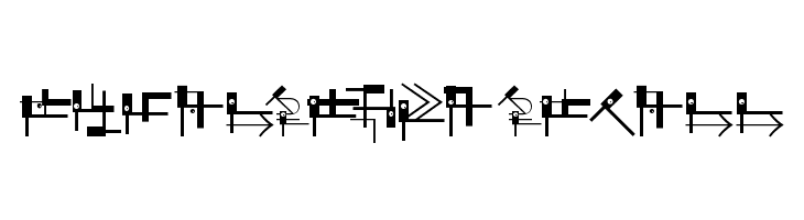 SuprematismThree  Frei Schriftart Herunterladen