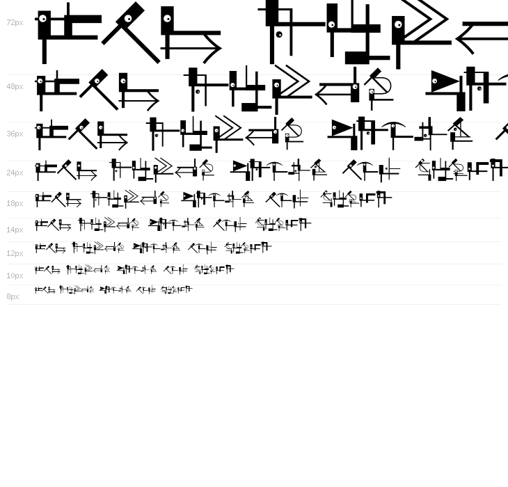 SuprematismThree Waterfall