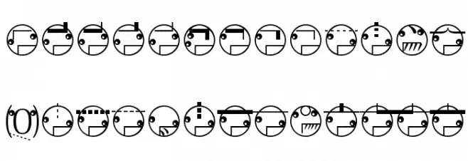SuprematismTwo Fonte MAIÚSCULAS