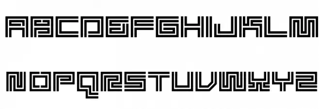 Supreme Schriftart Groß