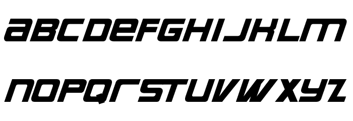 Supreme Font LOWERCASE