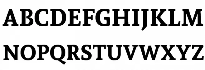 Sura Bold フォント 大文字