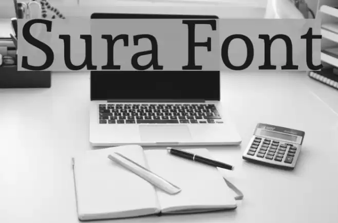 Sura Font examples
