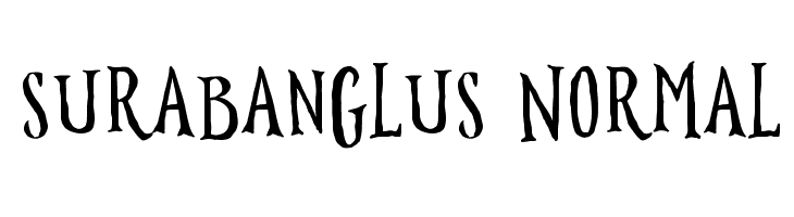 Surabanglus Normal  免费字体下载