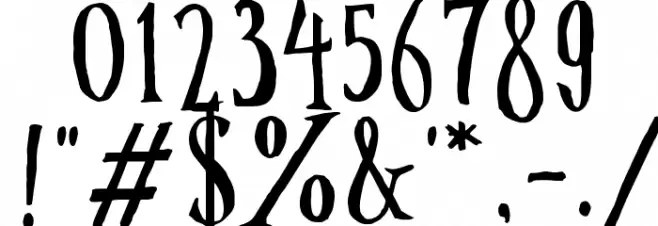 Surabanglus Normal Font OTHER CHARS