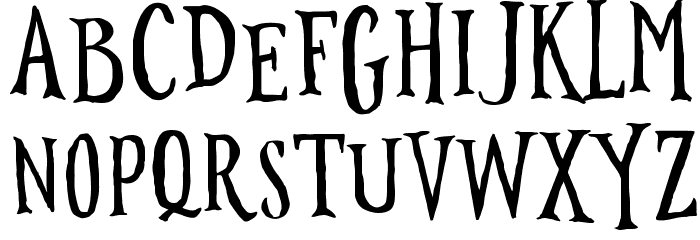 Surabanglus Normal Font LOWERCASE