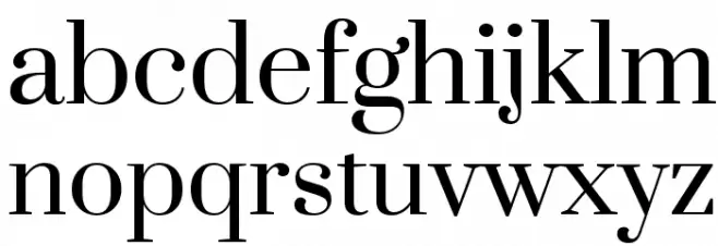 Suranna Font LOWERCASE