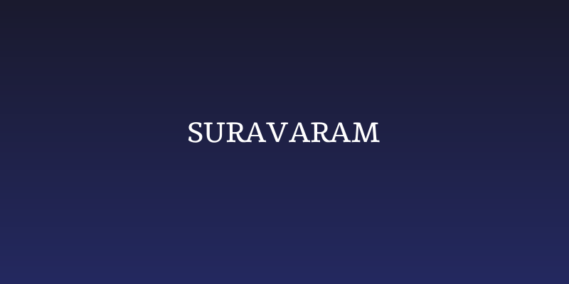 Suravaram Social Header