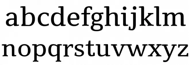 Suravaram 字体 小写