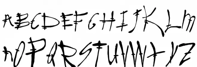 SureReal Schriftart Groß