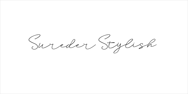 Sureder Stylish Logo