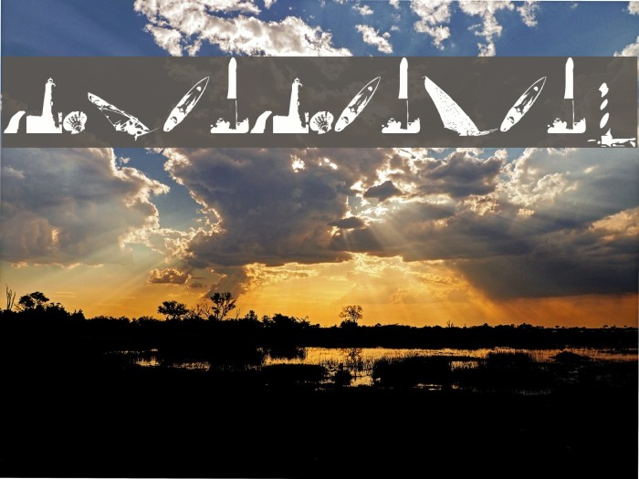 Surf Bat [Windsurfing Dingbats] Example 1