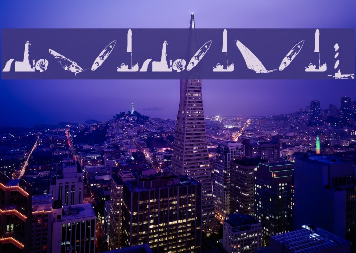 Surf Bat [Windsurfing Dingbats] Example 2