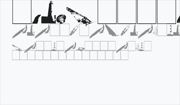 Surf Bat [Windsurfing Dingbats] Business Card