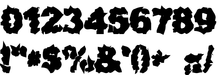 Surf Punx Heavy Font OTHER CHARS