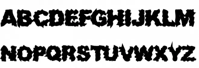 Surf Punx Heavy Schriftart Groß