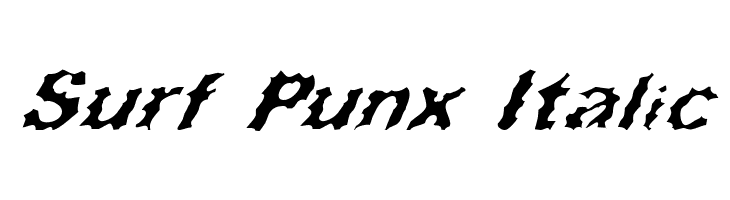 Surf Punx Italic  لخطوط تنزيل