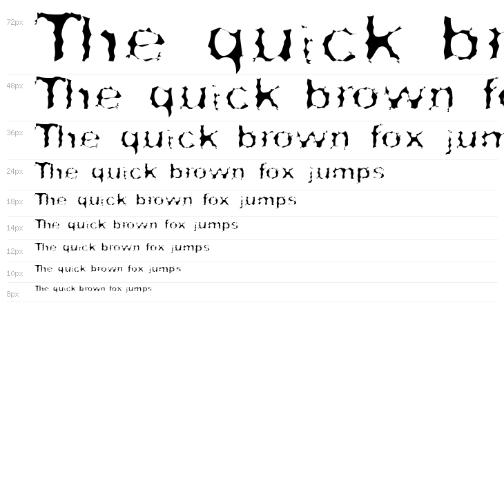 Surf Punx Light Waterfall