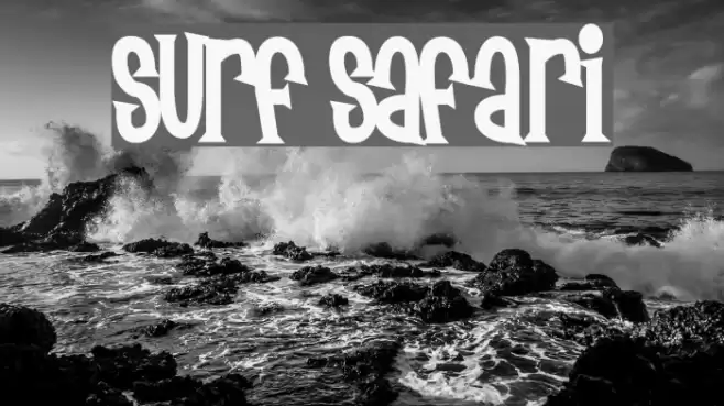 Surf Safari Font examples