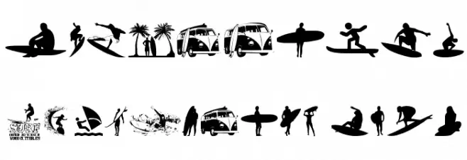Surf Font OTHER CHARS