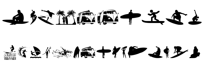 Surf Font OTHER CHARS