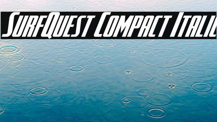 SurfQuest Compact Italic Example 3
