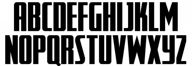 SurfQuest Compact Schriftart Groß
