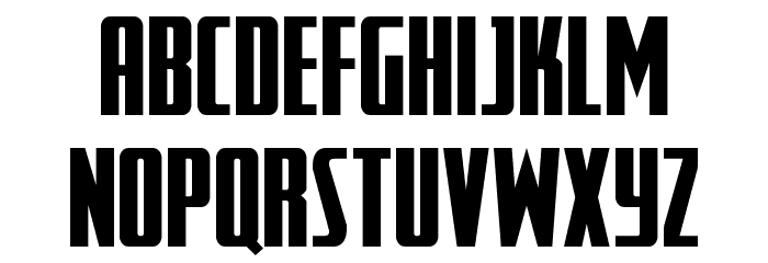 SurfQuest Compact Font LOWERCASE