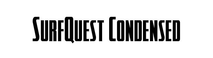 SurfQuest Condensed  Frei Schriftart Herunterladen