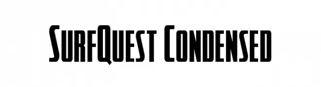 SurfQuest Condensed  Fuentes Gratis Descargar