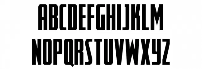 SurfQuest Condensed 字体 小写