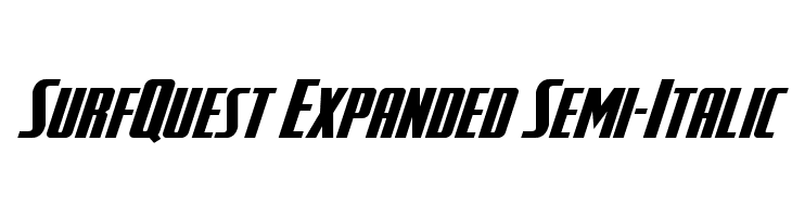 SurfQuest Expanded Semi-Italic  baixar fontes gratis