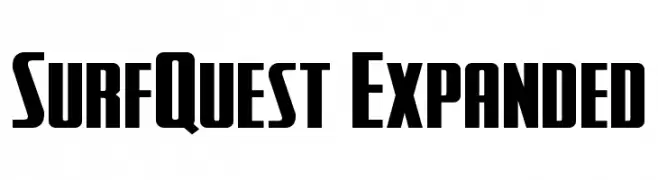 SurfQuest Expanded  Free Fonts Download