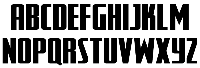 SurfQuest Expanded Font LOWERCASE
