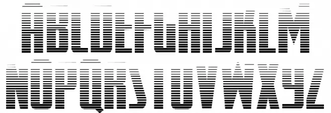 SurfQuest Gradient Шрифта ВЕРХНИЙ