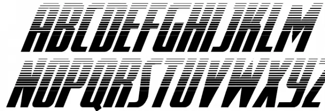 SurfQuest Halftone Italic 字体 大写
