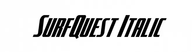 SurfQuest Italic  Frei Schriftart Herunterladen