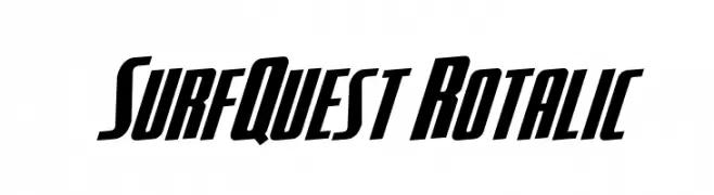 SurfQuest Rotalic  Frei Schriftart Herunterladen