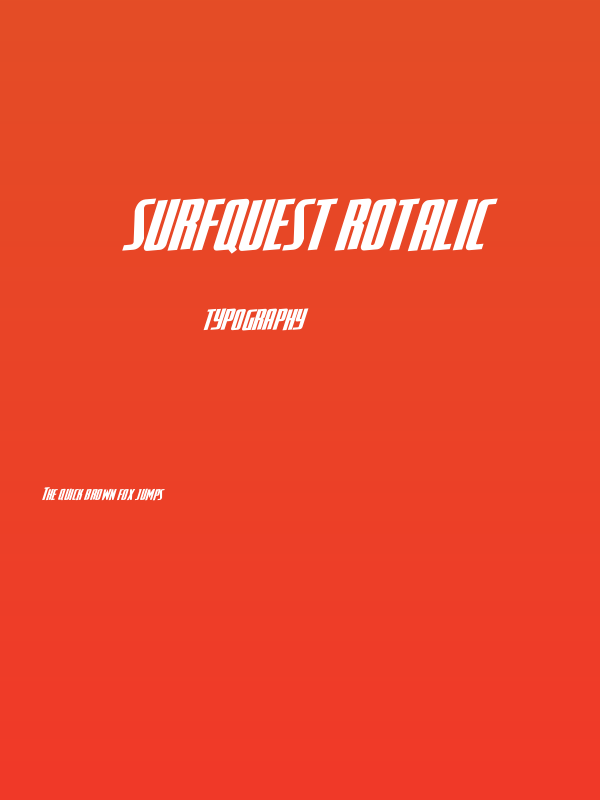 SurfQuest Rotalic Poster