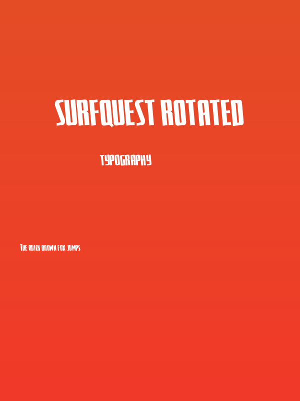 SurfQuest Rotated Poster