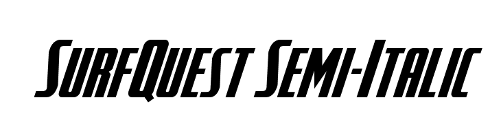 SurfQuest Semi-Italic  لخطوط تنزيل