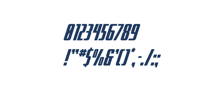 SurfQuest Semi-Italic Other Characters