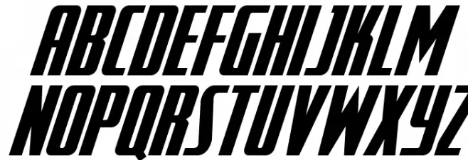 SurfQuest Semi-Italic Fuentes MAYÚSCULAS