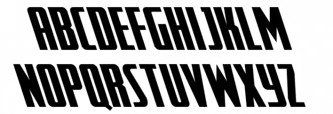 SurfQuest Semi-Leftalic 字体 小写