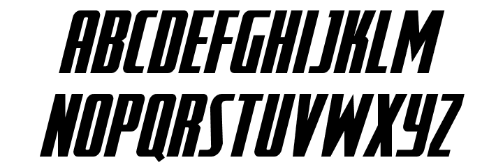 SurfQuest Slight-Italic Font LOWERCASE