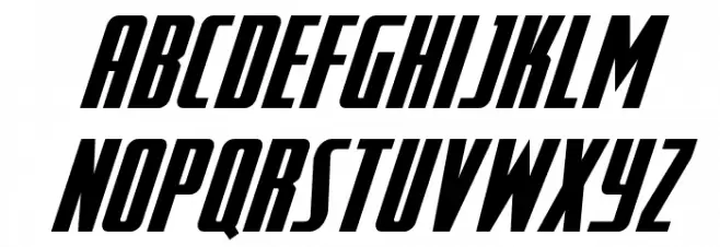 SurfQuest Spaced Semi-Italic Fonte MINÚSCULAS